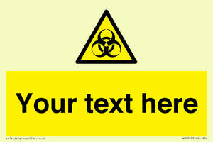 Custom Bio-Hazard Sign